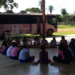 Roda de Conversa do ônibus lilás